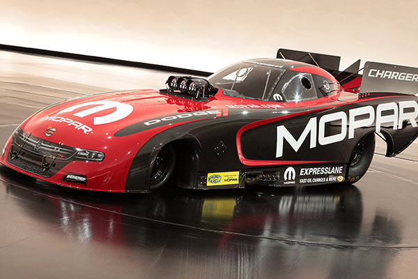 NHRA Update: Mopar® Unveils New 2015 Dodge Charger R/T Funny Car at SEMA